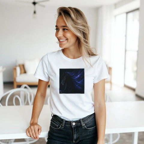 Sternenmähne – Damen-T-Shirt