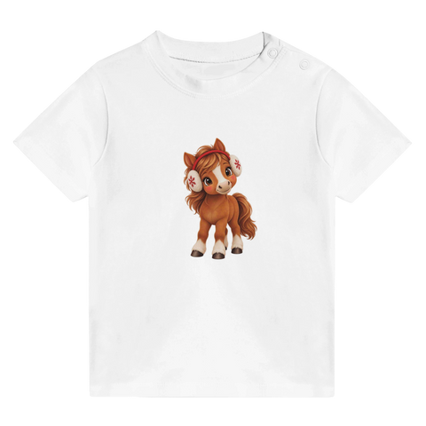 Winteröhrchen – Baby-T-Shirt