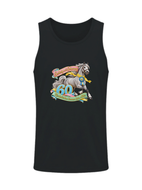 Sechzig mit Schwung – Herren-Tank-Top