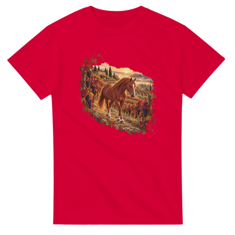 Fuchs im Herbstweinberg – T-Shirt