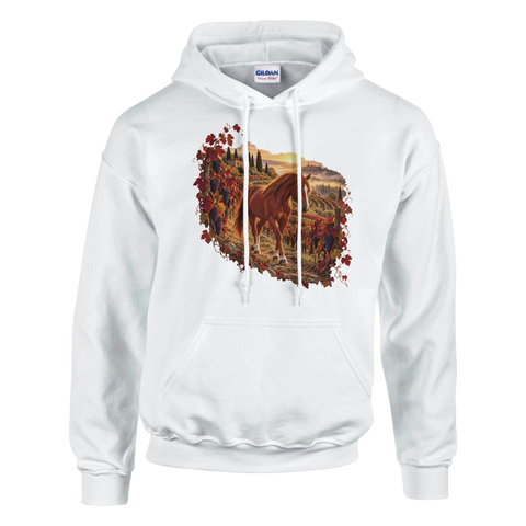 Fuchs im Herbstweinberg – Hoodie