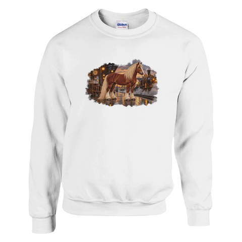 Kaltblut am Dampfbahnhof – Pullover