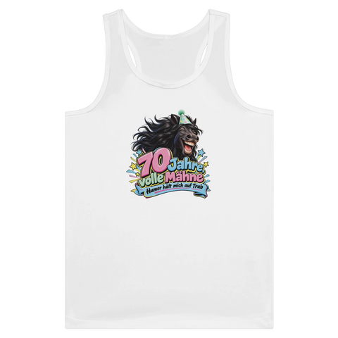 70 Jahre, volle Mähne – Tank-Top
