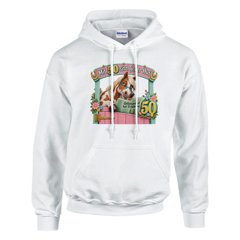 Mit 50 sitzt jeder Huf – Hoodie