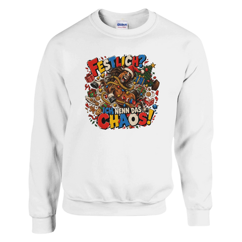 Festlich? Ich nenn das Chaos! – Pullover