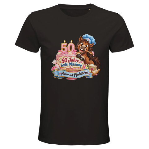 50 Jahre, beste Mischung – Bio-T-Shirt Herren