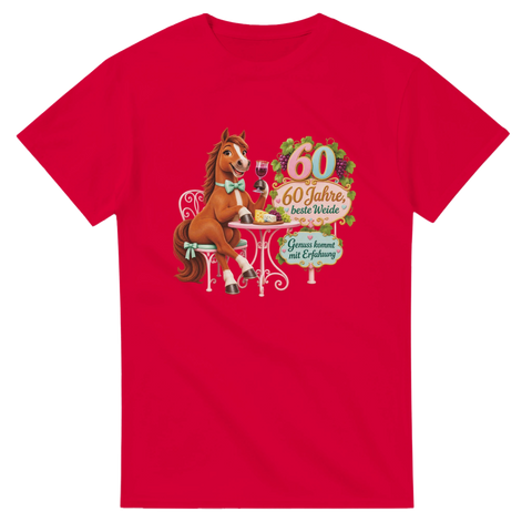 60 Jahre, beste Weide – T-Shirt