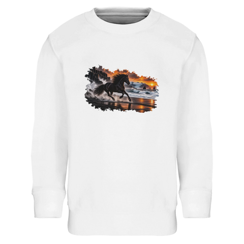 Rappe am Vulkanstrand – Kinder-Pullover