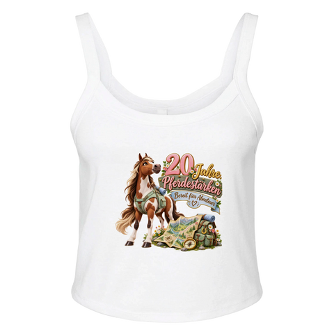 20 Jahre Pferdestärken – Ripp-Tank-Top