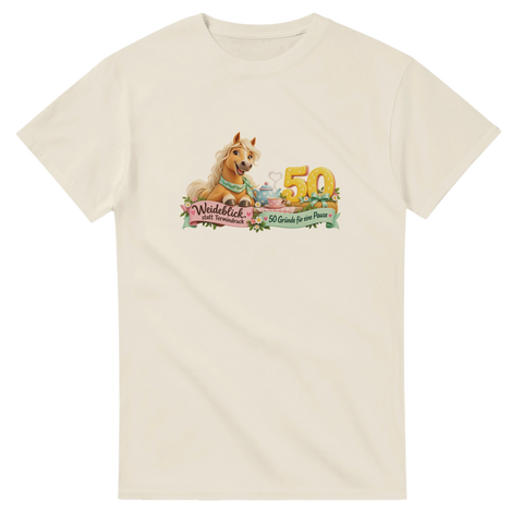 Weideblick statt Termindruck – T-Shirt