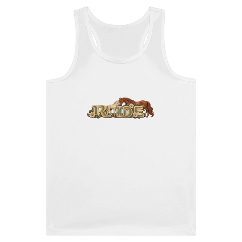 Ride – Stute und Fohlen im Blumenmeer – Tank-Top