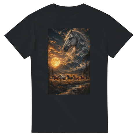 Mondnacht über der Talherde – T-Shirt