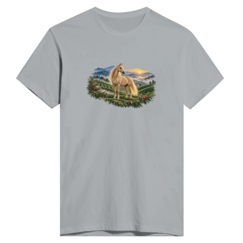 Goldstute auf der Teeplantage – Herren-T-Shirt