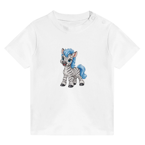 Streifenflitzer – Baby-T-Shirt