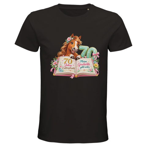 70 Jahre Lieblingskapitel – Bio-T-Shirt Herren
