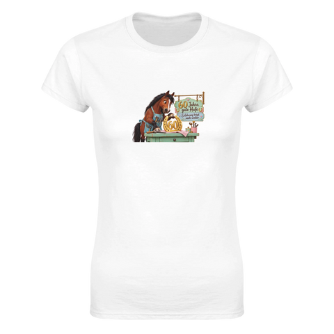 60 Jahre, gute Hufe – Damen-T-Shirt