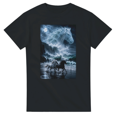 Meeresgeist an der Felsenküste – T-Shirt