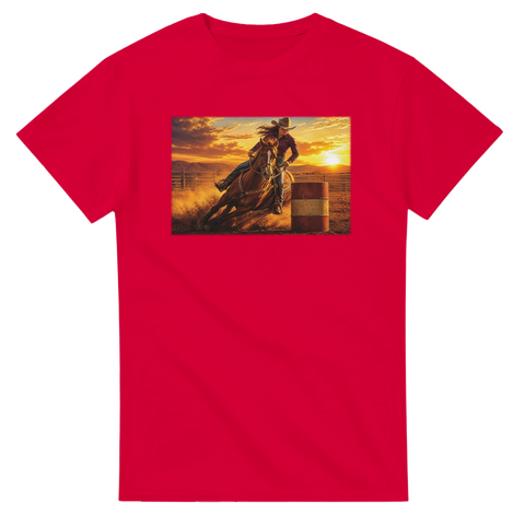 Tonnenrennen im Abendrot – T-Shirt