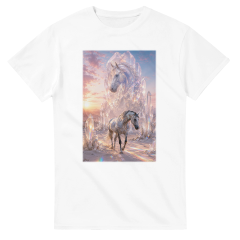 Kristallwüste im Morgenlicht – T-Shirt