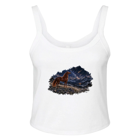 Fuchs unter Sternschnuppen – Ripp-Tank-Top