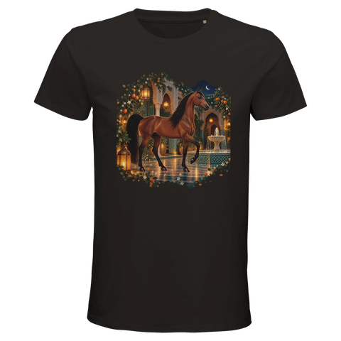 Barbe im marokkanischen Riad – Bio-T-Shirt Herren