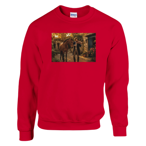 Pferd und Violine – Pullover