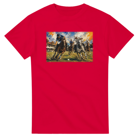 Polomatch in Farbe – T-Shirt