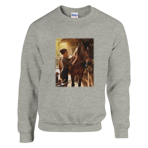 Glück ist Zeit im Stall – Pullover