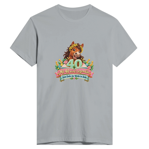 Mit 40 wird's legendär – Herren-T-Shirt