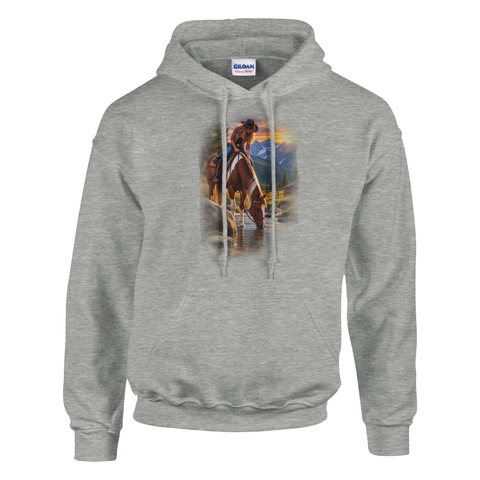 Rast am Bergbach – Hoodie