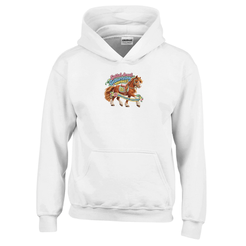 Sattel drauf, Geburtstag voraus! (13 Jahre) – Kinder-Hoodie