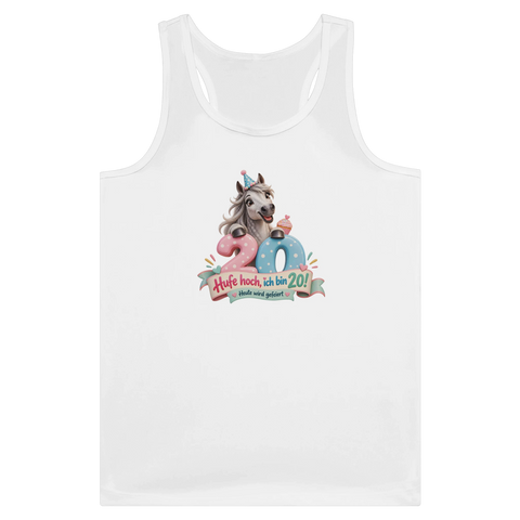 Hufe hoch, ich bin 20! – Tank-Top