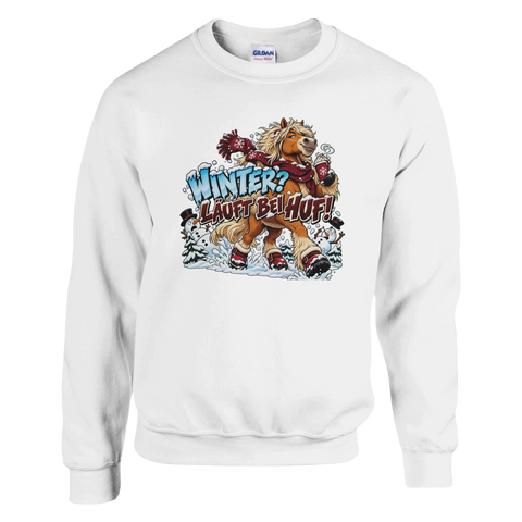 Winter? Läuft bei Huf! – Pullover