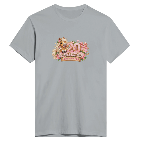 20 Jahre Pferdeglück – Herren-T-Shirt