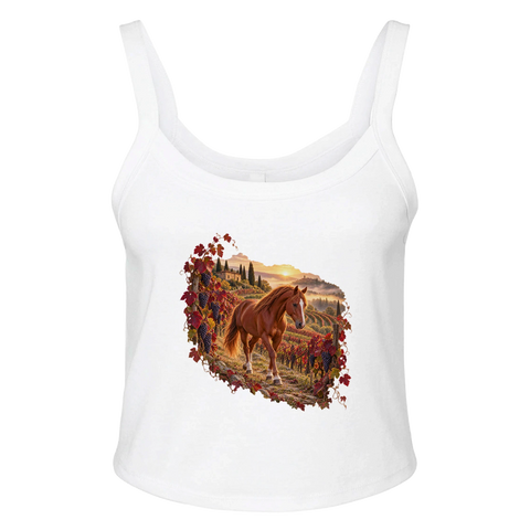 Fuchs im Herbstweinberg – Ripp-Tank-Top