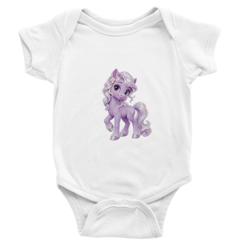 Lavendelchen – Baby-Strampler