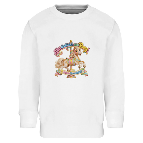 Alles dreht sich ums Pony! (7 Jahre) – Kinder-Pullover