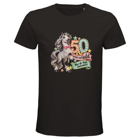 50 und immer noch wild – Bio-T-Shirt Herren