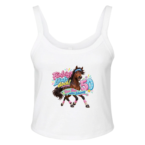 Fünfzig? Läuft doch! – Ripp-Tank-Top