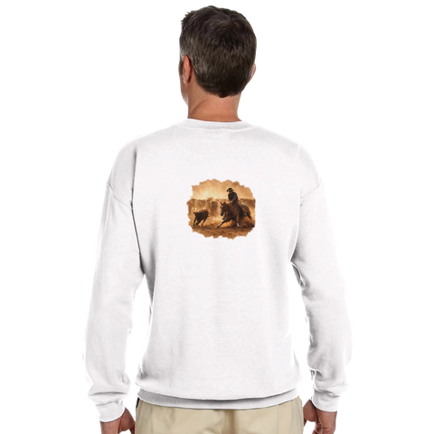Cutting in der Arena – Pullover mit Rückendruck