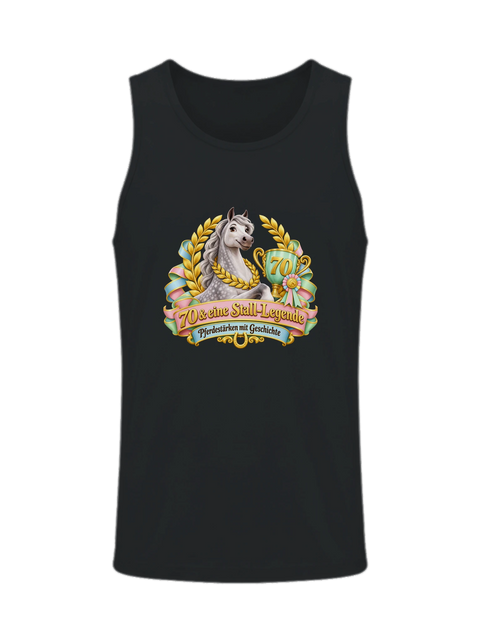 70 und eine Stall-Legende – Herren-Tank-Top