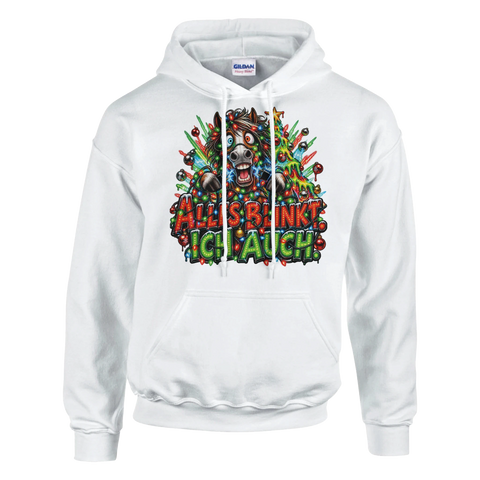 Alles blinkt. Ich auch. – Hoodie
