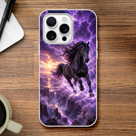 Rappe im violetten Gewitter – Flexi iPhone