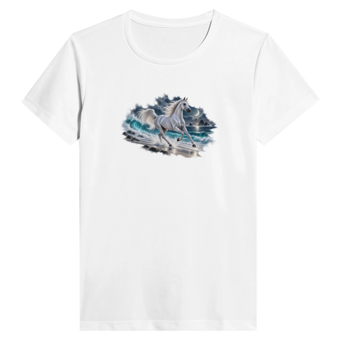 Araber am Mondstrand – Performance-Shirt Damen
