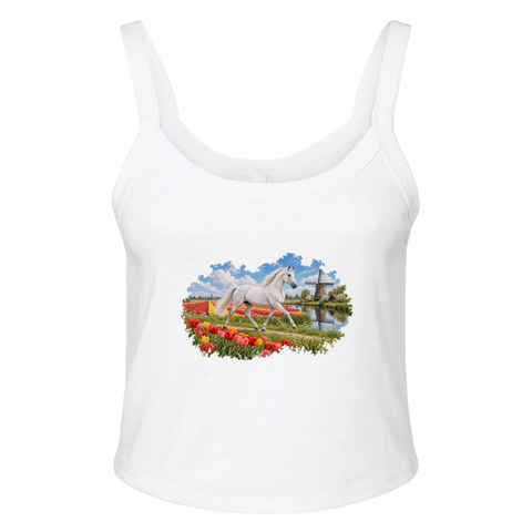 Schimmel im Tulpenfeld – Ripp-Tank-Top