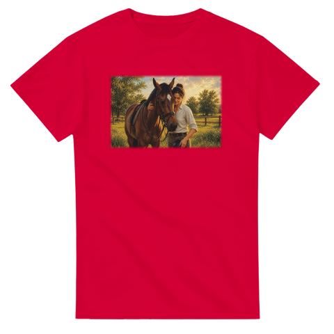 Stiller Moment auf der Koppel – T-Shirt