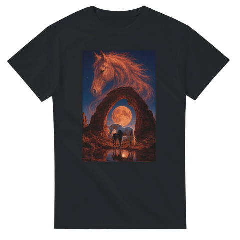 Sandsteinbogen des roten Mondes – T-Shirt