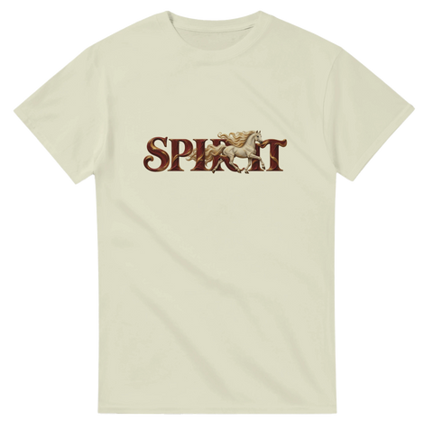 Spirit – Schimmel in Weinrot – T-Shirt