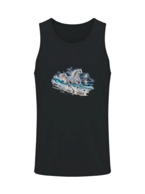 Araber am Mondstrand – Herren-Tank-Top