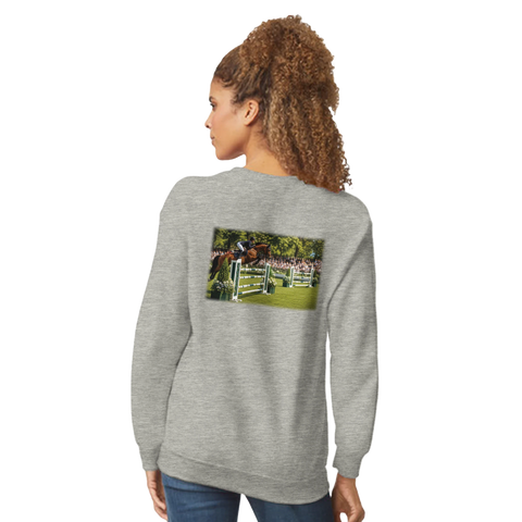 Die Kombination – Pullover mit Rückendruck
